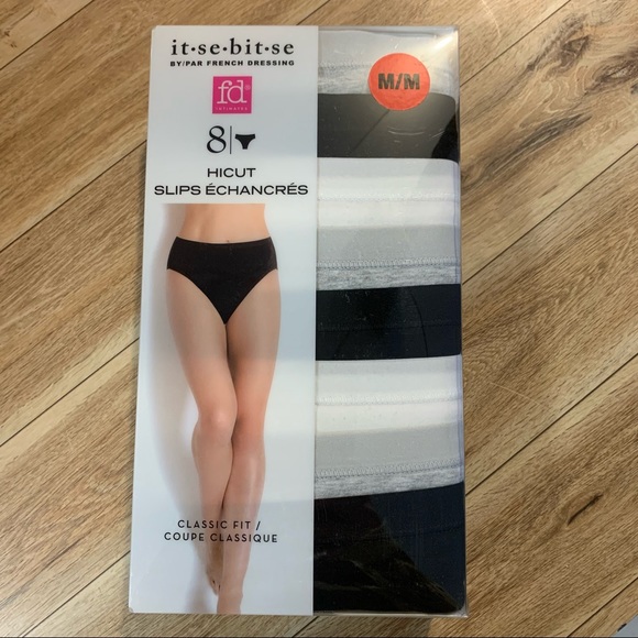 Intimates & Sleepwear New 8 Pack It Se Bit Se French Dressing Hicut